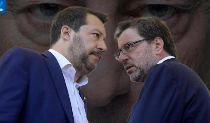 Spaccatura nella Lega: Salvini vede i sovranisti Ue e sfida Giorgetti
