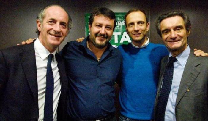 Zaia, Salvini, Fedriga, Fontana