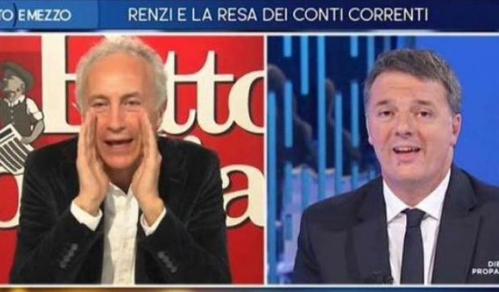 Travaglio e lo scontro feroce con Renzi: 