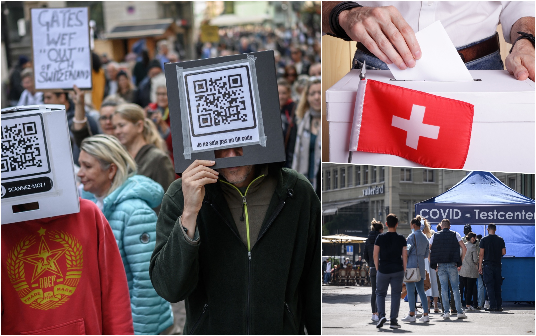 La Svizzera al referendum sul Covid: si vota per confermare o abolire il Green pass