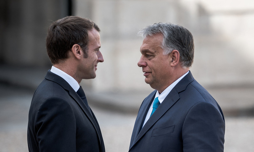 A Budapest incontro tra Orban e Macron: 