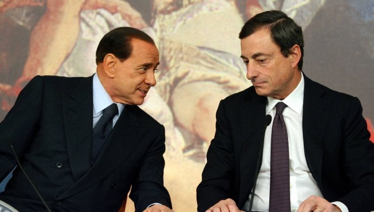 Berlusconi loda Draghi (e si smarca da Salvini e Meloni): "Con lui il bipolarismo è più maturo"