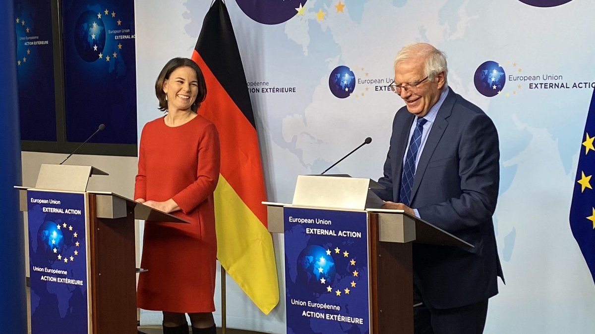 La neo ministra degli Esteri tedesca a Bruxelles: "La Germania ha bisogno di un'Europa forte"