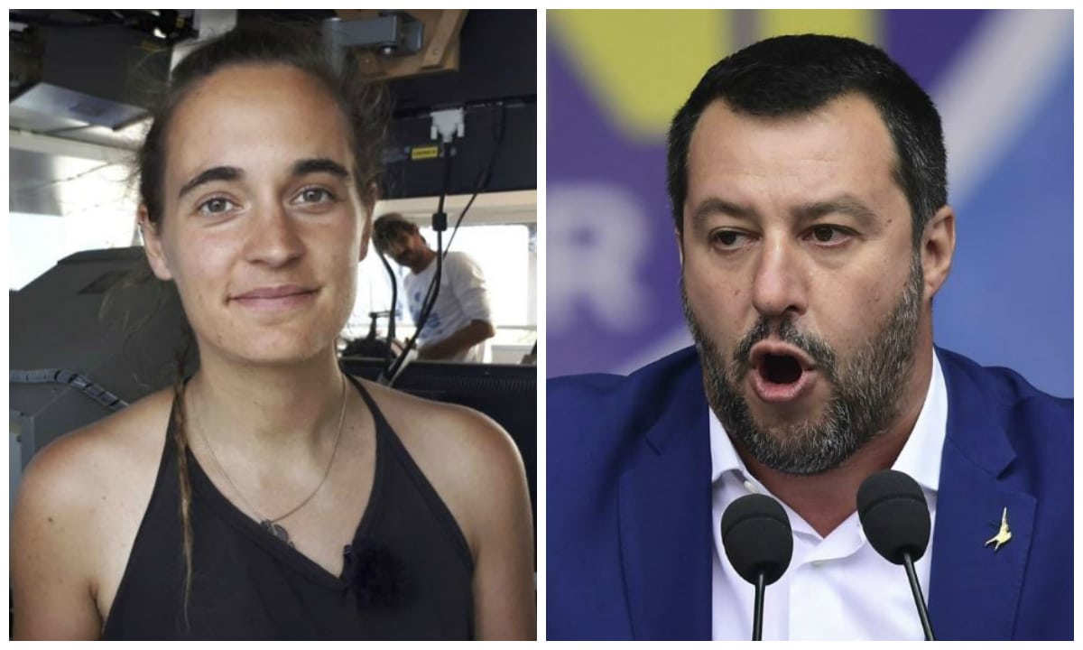 Salvini prende male il proglioscimento di Carola Rackete, ma qualcuno dovrebbe spiegargli il codice penale
