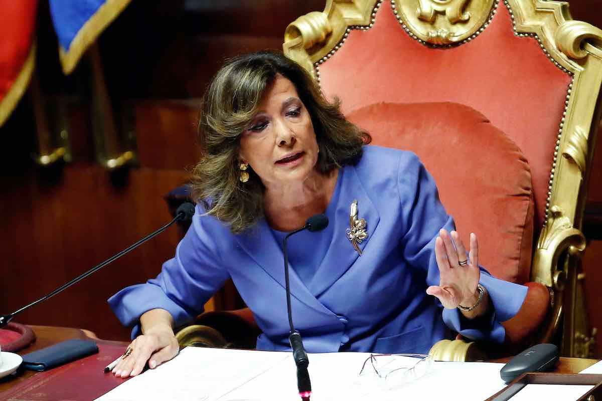 Conte: "Proporre Casellati è un grande errore della Destra" (lei intanto è assente) Conte: "Proporre Casellati è un grande errore della Destra" (lei intanto è assente)