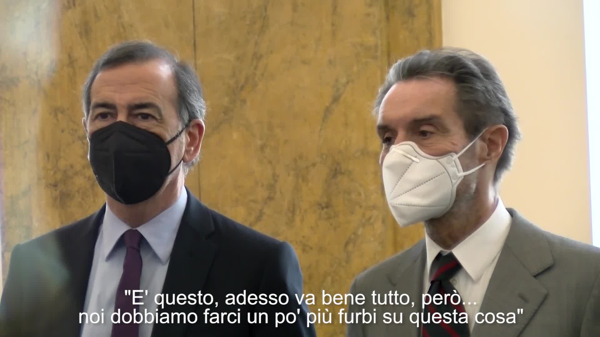 "Il Pnrr è un casino, va tutto al Sud, dobbiamo farci furbi". Bufera sul fuori onda tra Sala e Fontana