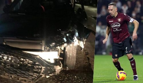 Salernitana, incidente stradale per Ribery: lieve trauma cranico, in dubbio per l'Inter