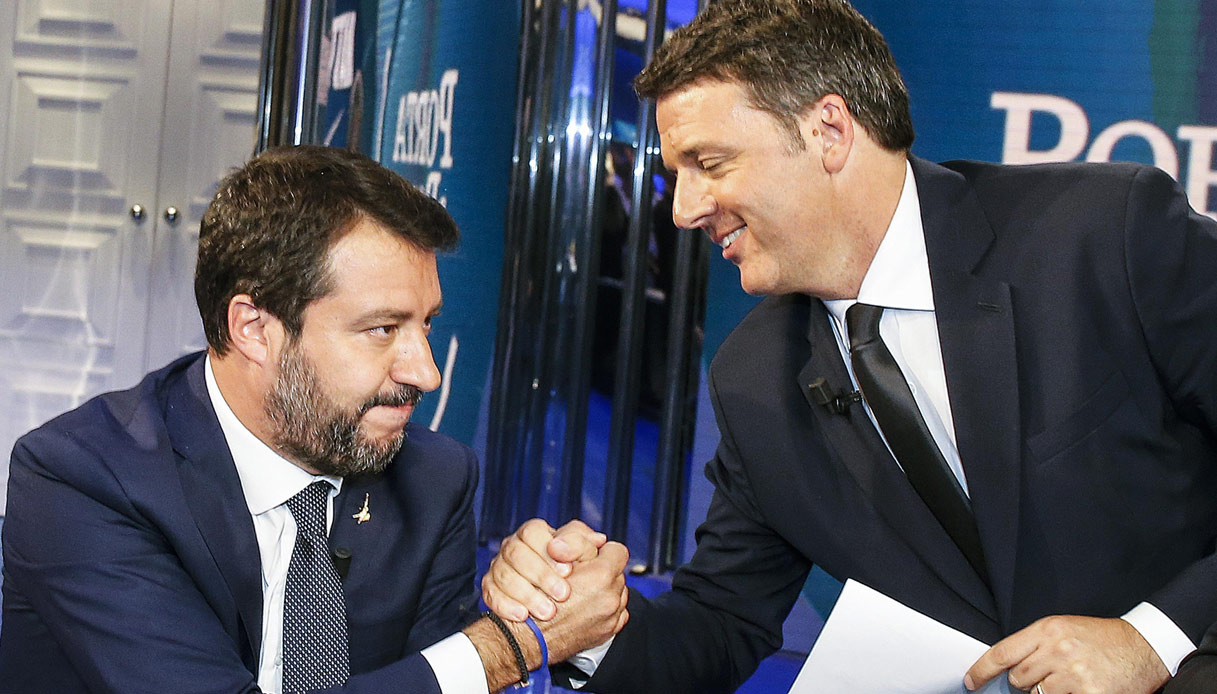 Renzi è d'accordo con Salvini: "Von der Leyen rispetti la nostra democrazia"