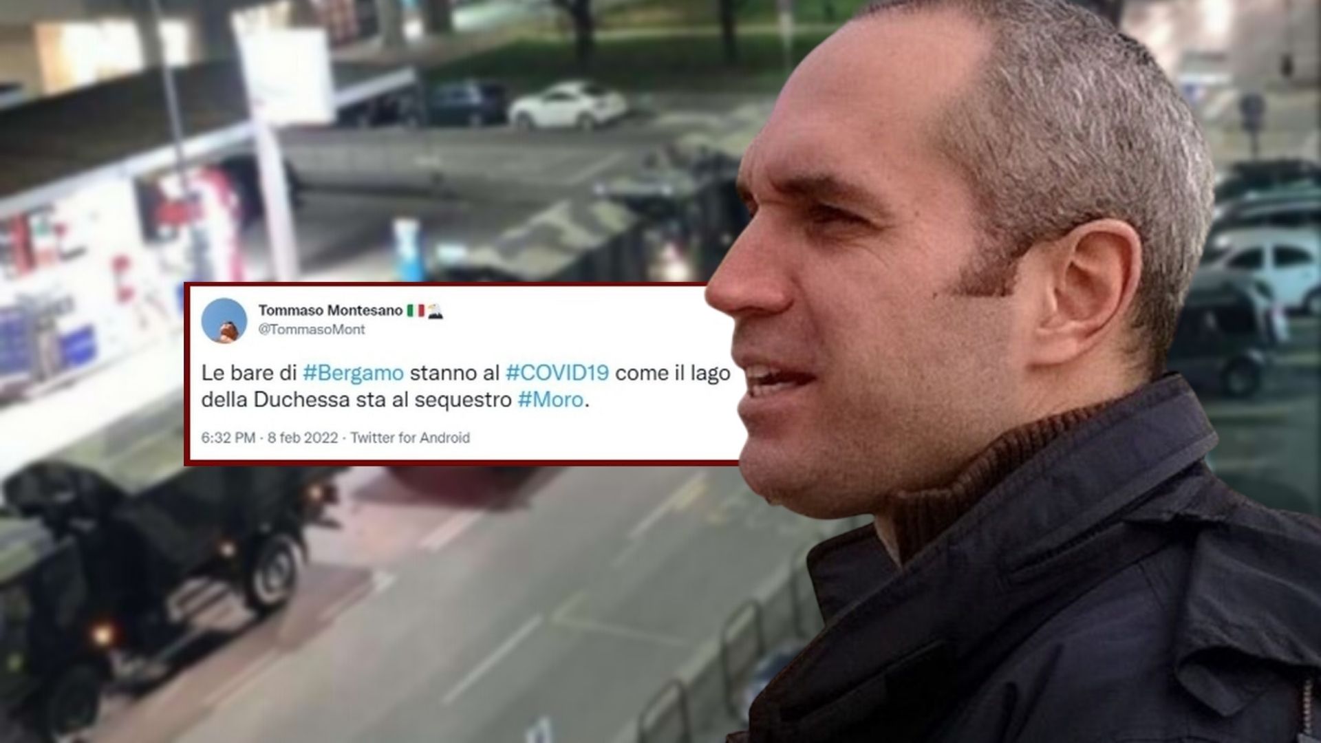 I familiari delle vittime nelle bare di Bergamo querelano il giornalista Montesano dopo il tweet offensivo