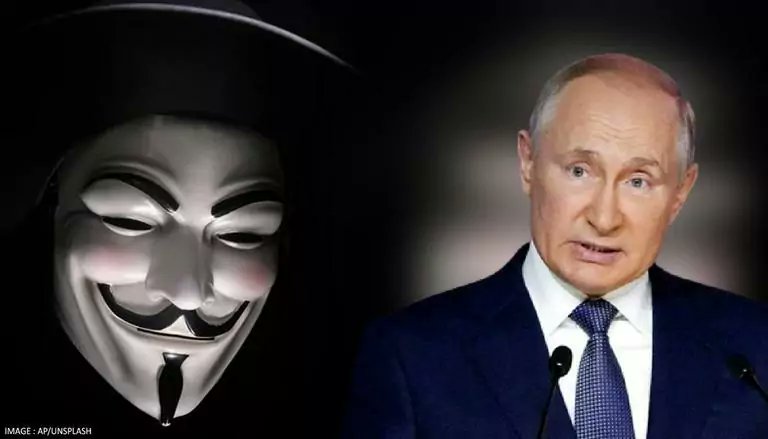 Anonymus, appello ai russi: "Sollevatevi contro Putin e fermate l'invasione dell'Ucraina"