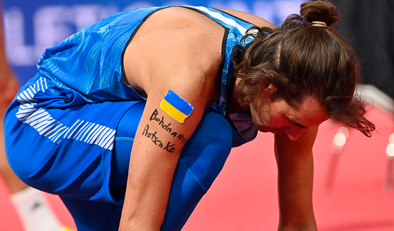 Mondiali indoor, Tamberi è bronzo nel salto in alto: dedica all'Ucraina