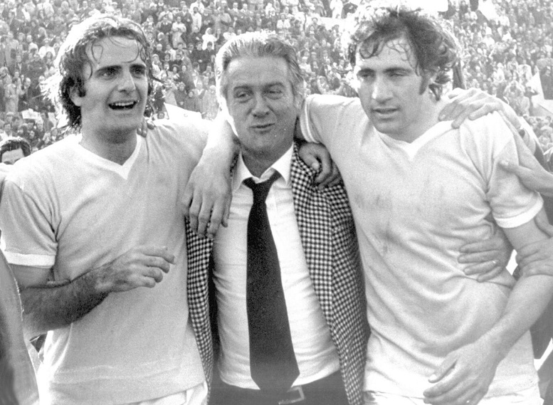 Addio a Pino Wilson il capitano della Lazio di Tommaso Maestrelli che vinse lo scudetto del 1974