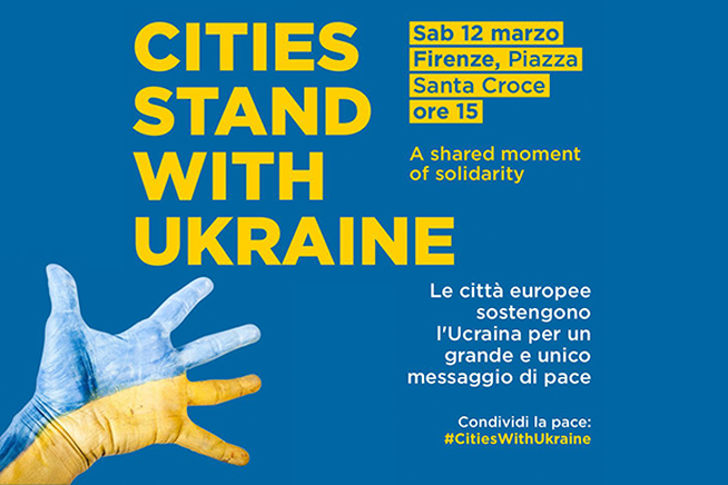 Ucraina, domani a Firenze manifestazione per la pace: atteso il collegamento di Zelensky