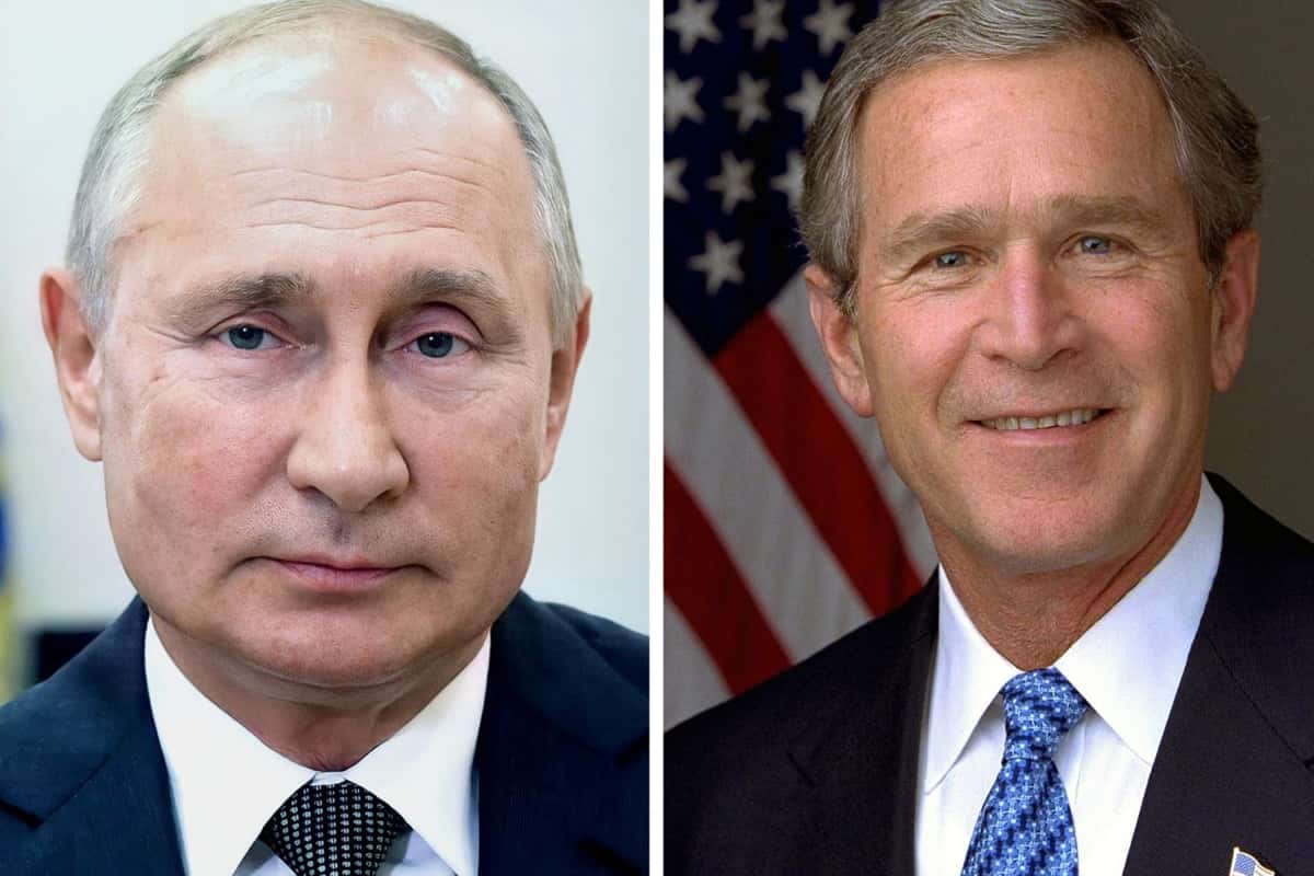 Putin come Bush: denuncia armi di distruzione di massa (inesistenti) in Ucraina per giustificare la guerra