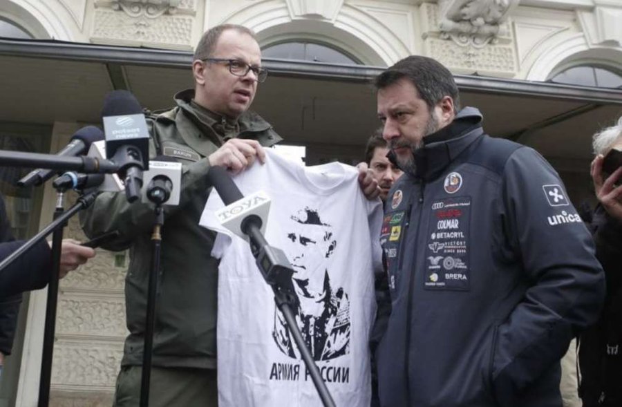 Salvini, il sindaco di Przemysl: "Non ho rispetto per lui, indossava le magliette di Putin e ora veda i risultati"