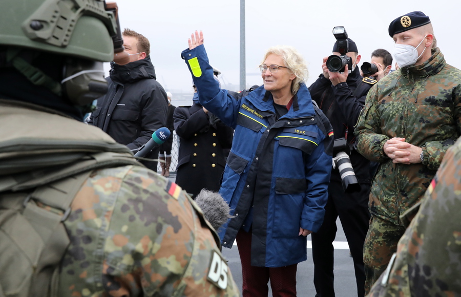 Christine-Lambrecht Lambrecht: “La Germania addestrerà i soldati ucraini sul suolo tedesco”