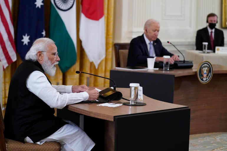 Biden incontra Modi: "L'India non dovrebbe accelerare le importazioni di energia dalla Russia"