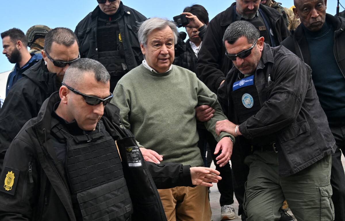 Putin bombarda Kiev per dare il 'benvenuto' al segretario dell'Onu Guterres