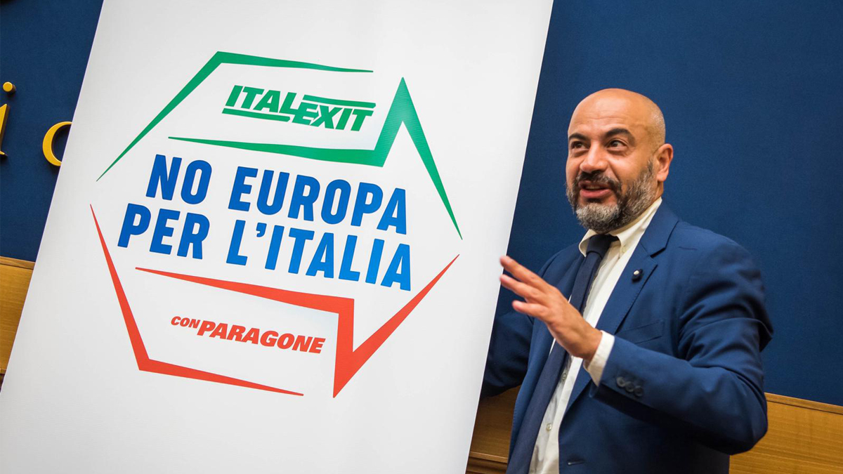 Paragone spiega Italexit: "Vogliamo uscire dall'euro, come proponevano Lega e M5s"