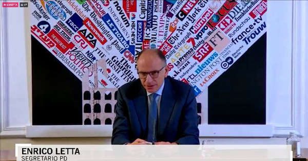 Letta: "La vittoria della Le Pen sarebbe la fine dell'integrazione europea"