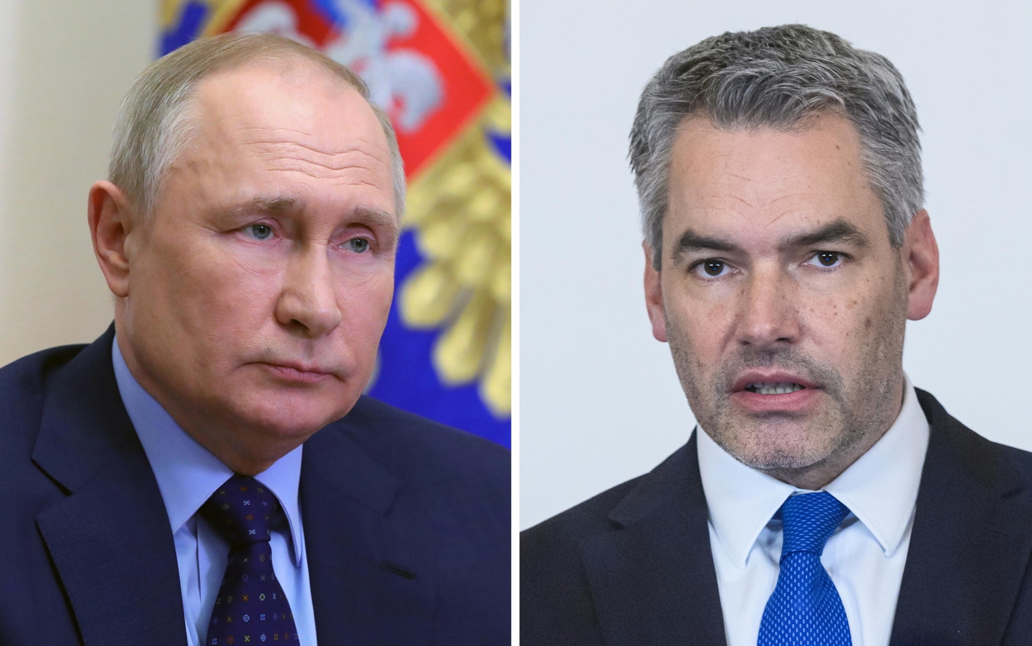 Il cancelliere austriaco Nehammer: “L’incontro con Putin è stato molto duro e non amichevole”