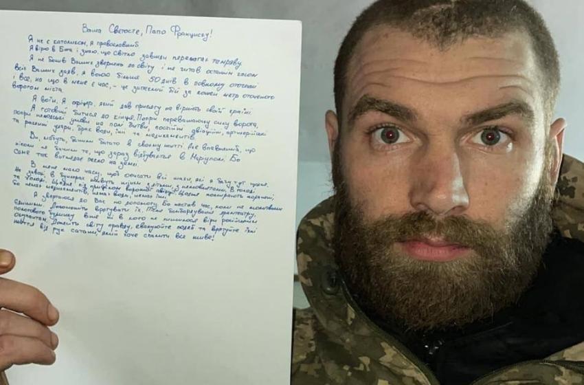 Mariupol, il comandante della brigata scrive al Papa: "È l'inferno sulla terra, ci aiuti a salvare donne e bambini" Mariupol, il comandante della brigata scrive al Papa: "È l'inferno sulla terra, ci aiuti a salvare donne e bambini"