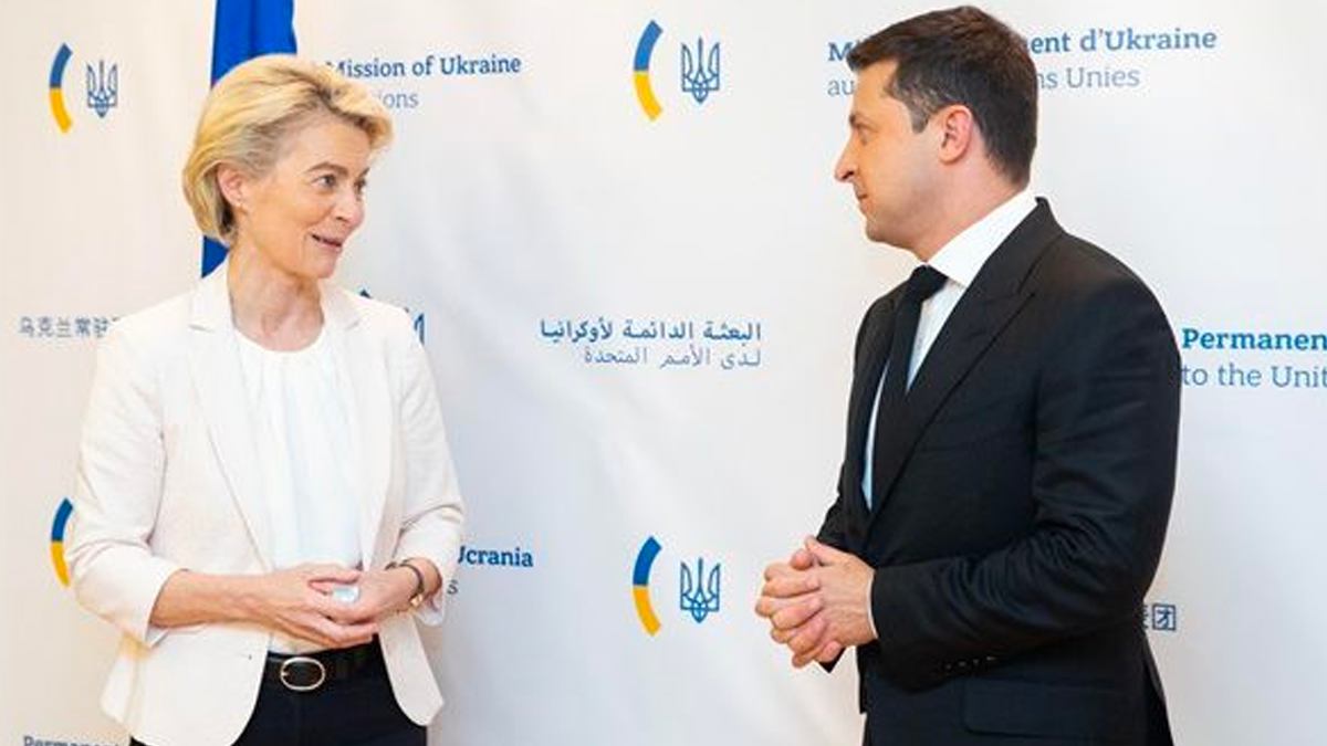 Ucraina, Zelensky domani incontrerà Ursula Von Der Leyen a Kiev