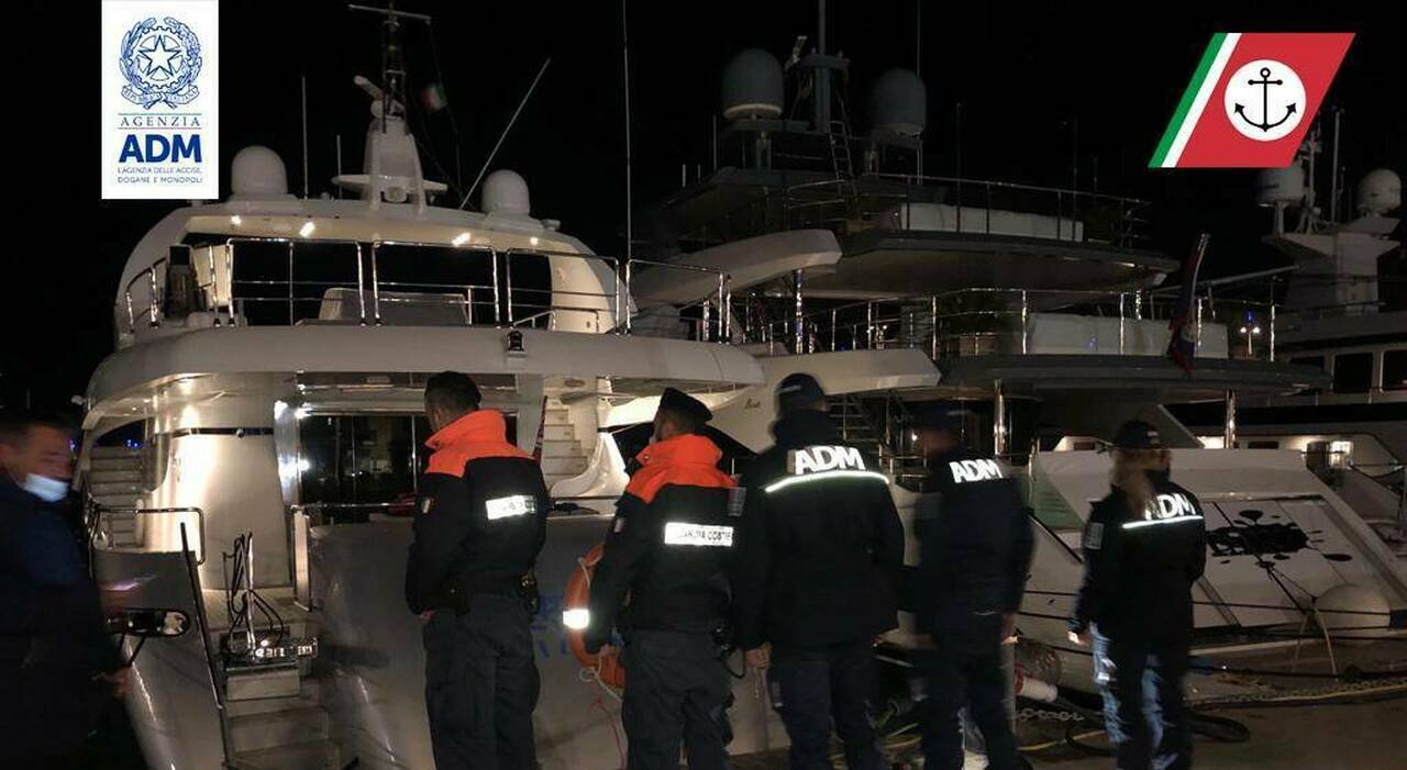 Sequestrato lo yacht russo New Vogue nel porto di Imperia: 3,3 milioni di euro il valore