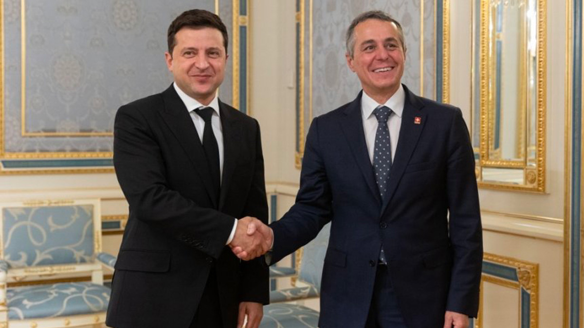 Ucraina, Zelensky a colloquio con il premier svizzero: "Abbiamo discusso degli aiuti per la ricostruzione"