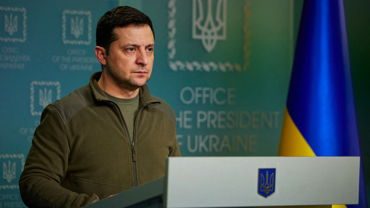Ucraina, Zelensky: “Il nostro coraggio ha unito il mondo democratico”