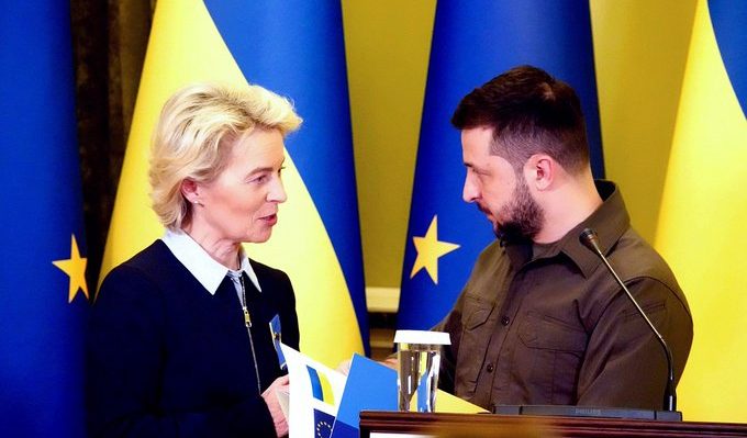 L'Ucraina ha compilato il modulo per la candidatura all'ingresso nell'Ue