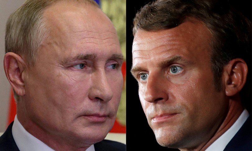 Macron chiederà a Putin una tregua dei raid russi (almeno per Natale o Capodanno)