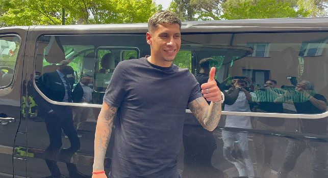 Napoli, arriva Mathias Olivera: l'esterno uruguaiano sta facendo le visite a Roma