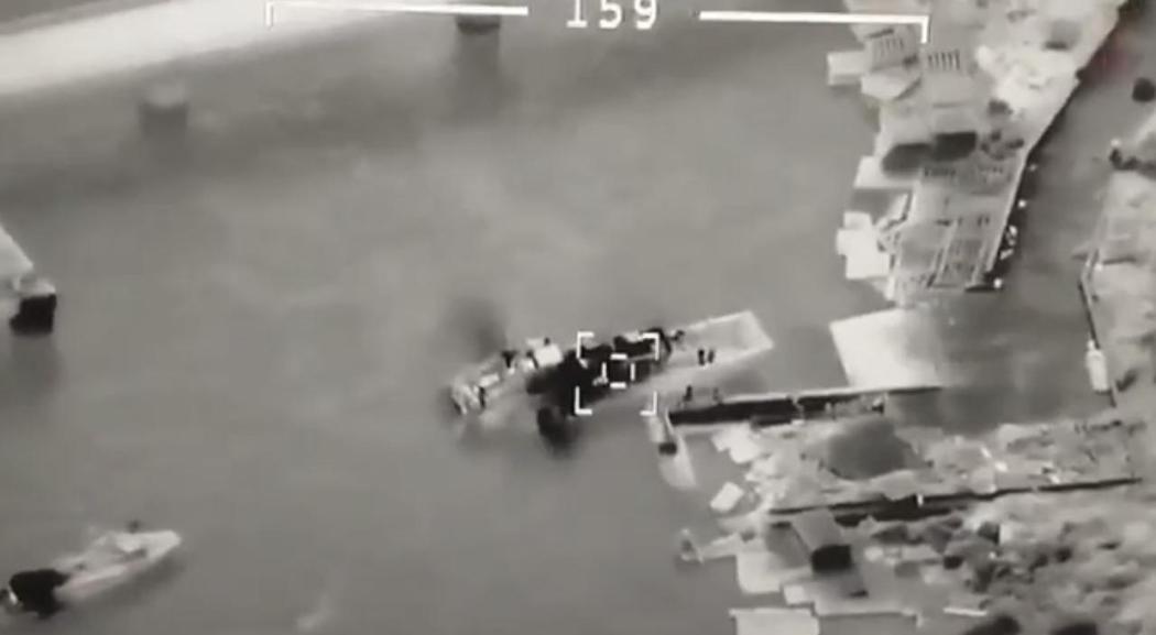 corvetta Guerra, gli aerei russi bombardano e distruggono una corvetta della marina ucraina