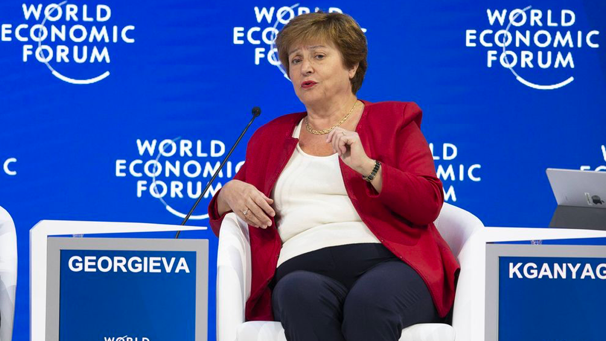 georgieva-wef Ucraina, Georgieva (Fmi): "Per l'economia è la prova più dura dalla Seconda Guerra Mondiale"