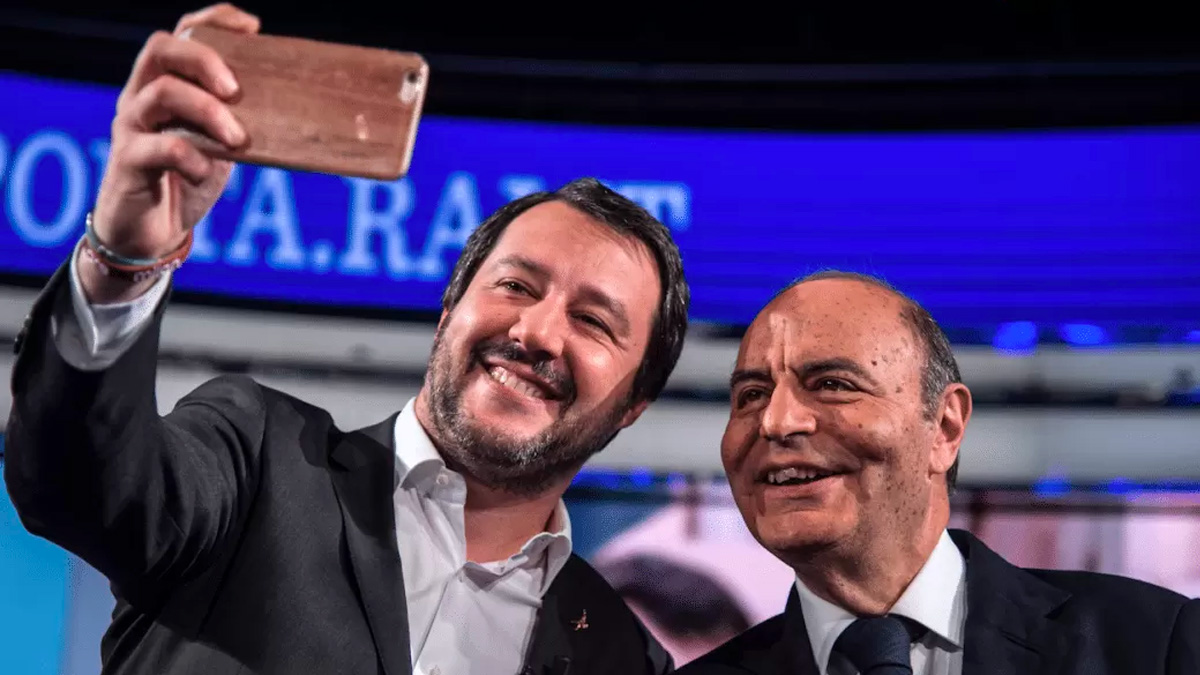 "Porta a Porta", questa sera alle 23.30 su Rai 1: Matteo Salvini ospite di Bruno Vespa