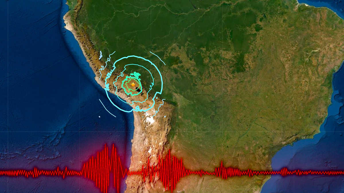 Terremoto in Perù, magnitudo di 7.2 avvertita anche in Cile e Bolivia: al momento non ci sono vittime