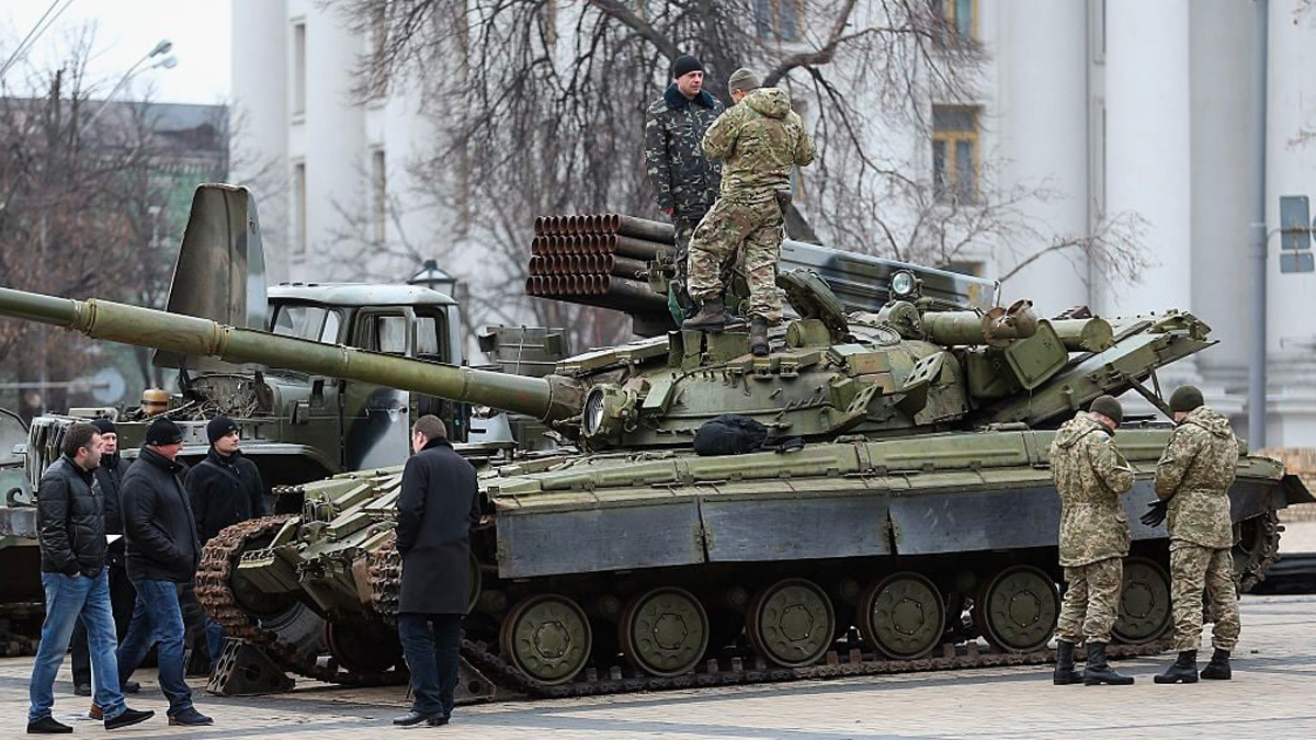 Ucraina, a Luhansk il 9 maggio una mostra delle armi usate in guerra dalla Russia