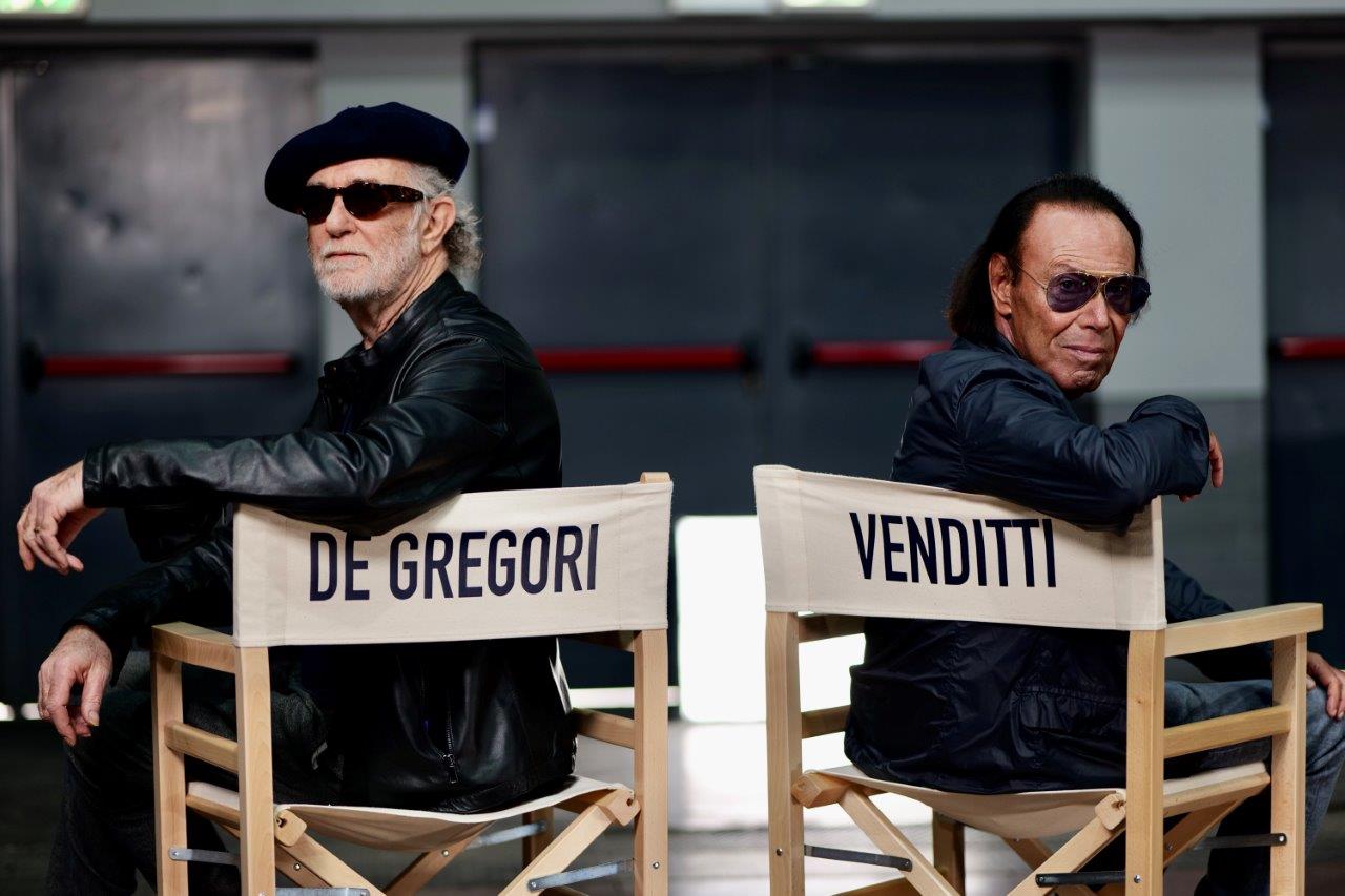 Venditti e De Gregori per la prima volta insieme sul palco con un’unica band, cominciando da Roma