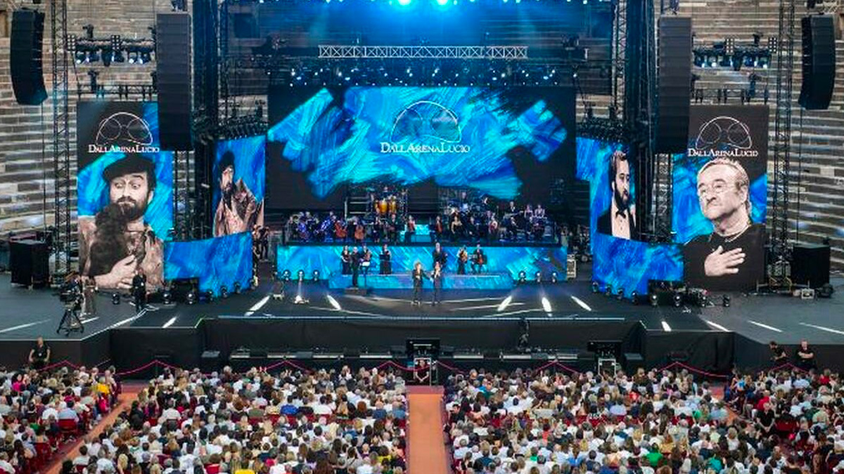 lucio-dalla-arena-verona "DallArenaLucio", questa sera alle 21.25 su Rai1, l'evento in onore di Lucio Dalla dall'Arena di Verona