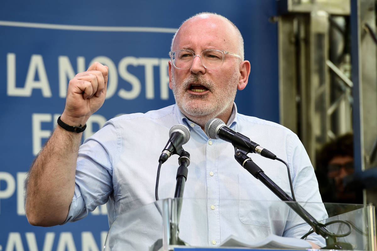 Timmermans: "Putin userà il gas  per creare disordini politici"