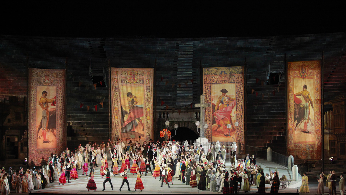 "La Carmen di Bizet" di Zeffirelli, questa sera alle 21.20 su Rai3