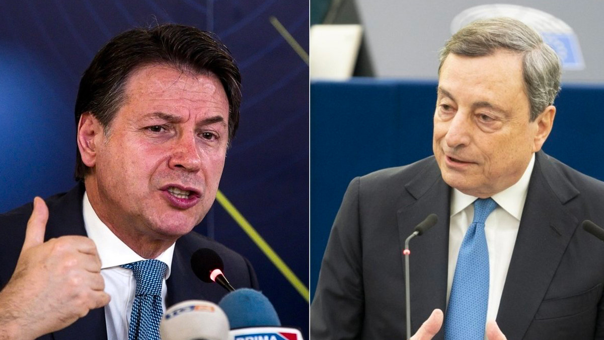 Vertice Conte - Draghi, il documento  del M5s: "Rivendichiamo le nostre idee contro la guerra"