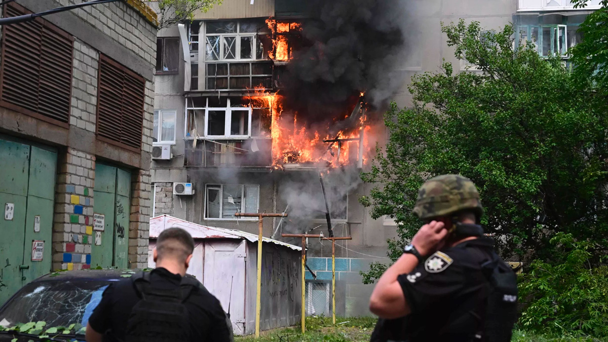 kramatorsk Ucraina, bombe nel centro di Kramatorsk: "C'è almeno una vittima"