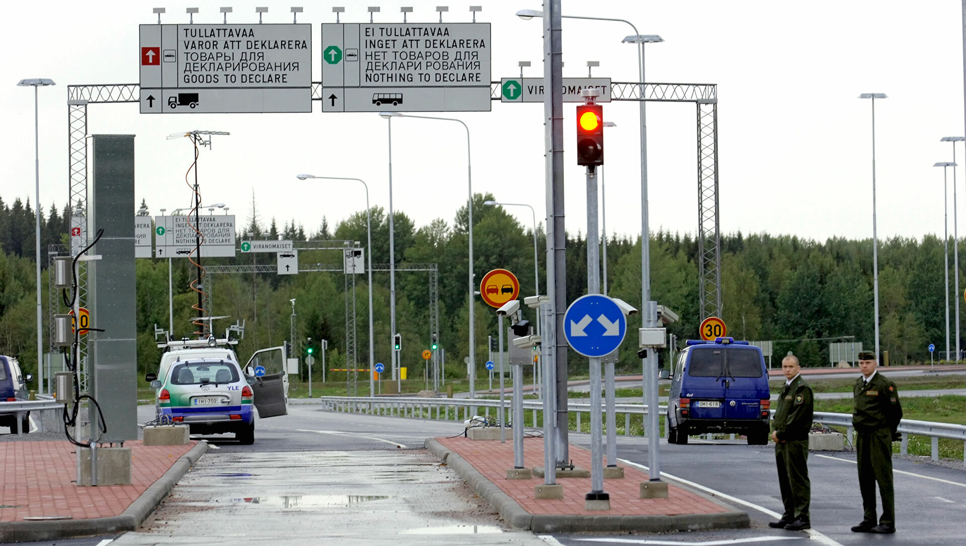 La Finlandia ha iniziato i lavori per costruire un muro al confine con la Russia