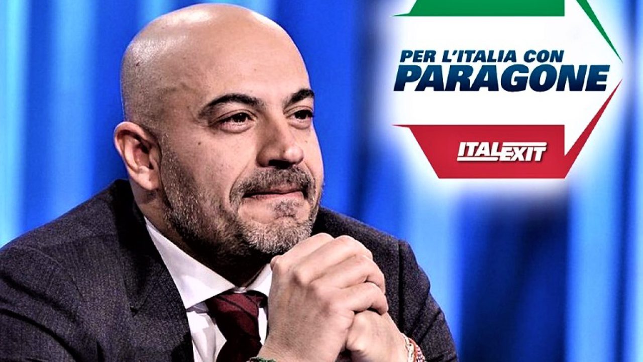 ItalExit di Paragone: "Militante dei fascisti di Casapound capolista nel Lazio"