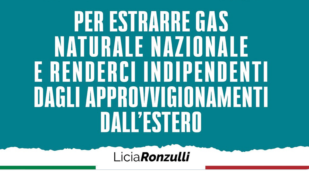 Rigassificatori, la gaffe di Ronzulli: "Servono a estrarre gas". E scatta l'ironia social...