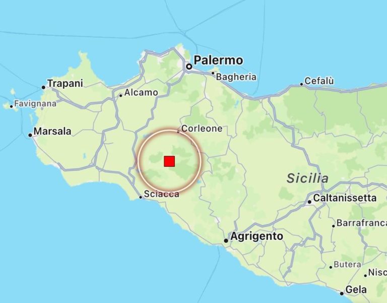 Terremoto in Sicilia: scossa di magnitudo 4.2 in provincia di Palermo
