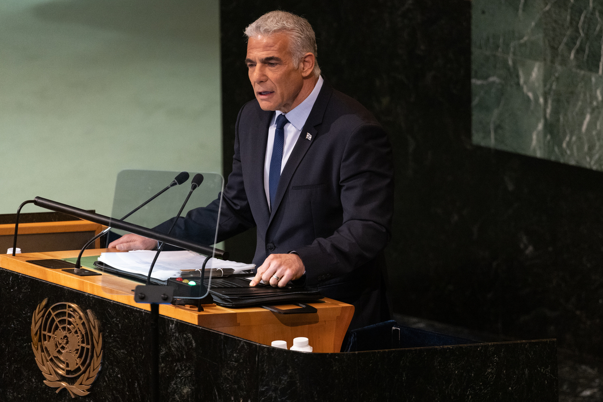Il leader dell'opposizione israeliana Lapid auspica il ritorno dell'Anp alla guida di Gaza