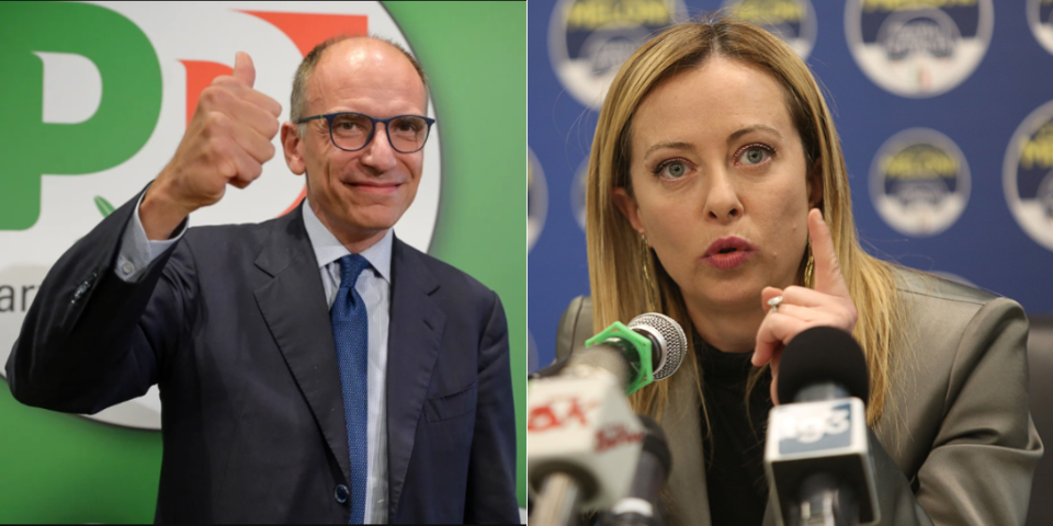 Letta: "La vera Meloni è quella retrograda di Vox. Questo voto sarà la nostra Brexit"